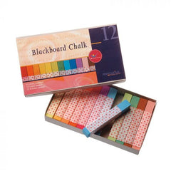 Mercurius Blackboard Pastel Chalk - 12 and 16 Assorted Colors