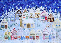 "Christmas in the Elves Village"  Advent Calendar