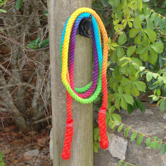 All Cotton Hand Spliced Jump Rope Multi Colored — Jupiter's Child