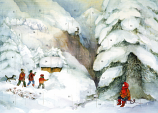 "Christmas in the Mountains"  Advent Calendar