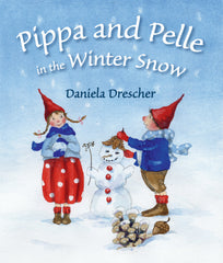 Pippa and Pelle in the Winter Snow by Daniela Drescher