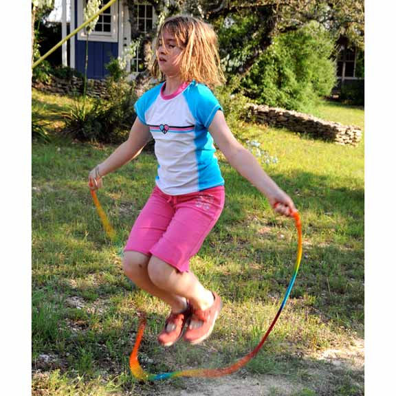 All Cotton Hand Spliced Jump Rope Multi Colored — Jupiter's Child